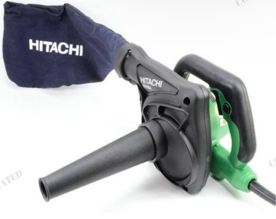 Hitachi 550W Electric Blower + Vacuum – High-Speed 16000 RPM | 2-in-1 Cleaning Machine | Copper Lifetime Warranty